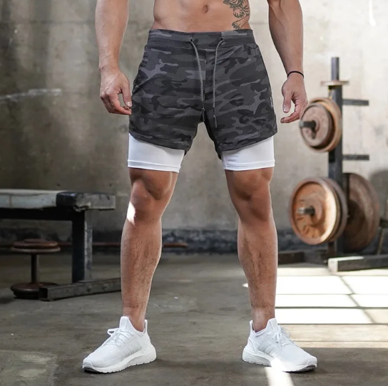 vêtements de fitness pour hommes shorts de gym avec poches séchage rapide respirant