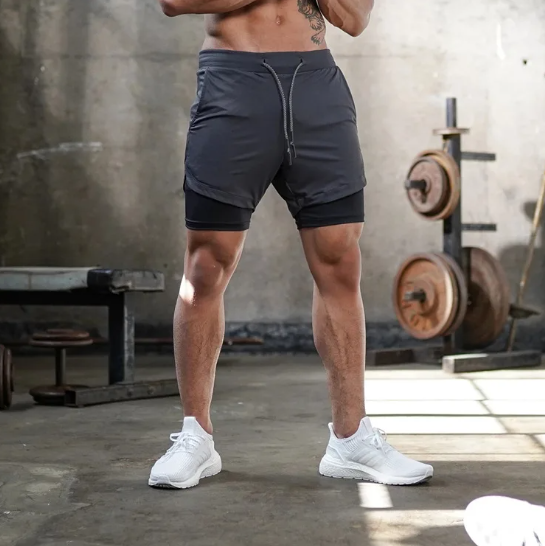 vêtements de fitness pour hommes shorts de gym avec poches séchage rapide respirant
