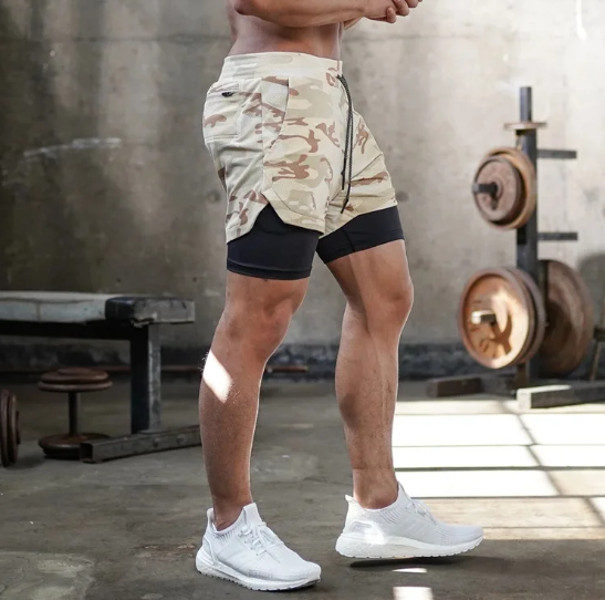 vêtements de fitness pour hommes shorts de gym avec poches séchage rapide respirant
